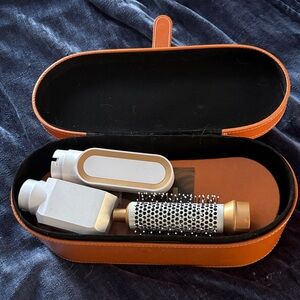 Brand New Travel Hair Styling Set in Tan and Gold